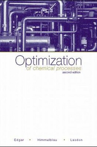 Cover of Optimization of Chemical Processes