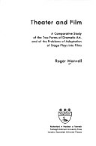 Cover of Theatre and Film