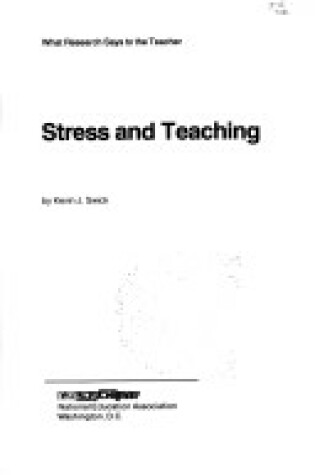 Cover of Stress and Teaching