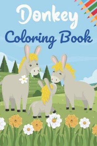 Cover of Donkey Coloring Book