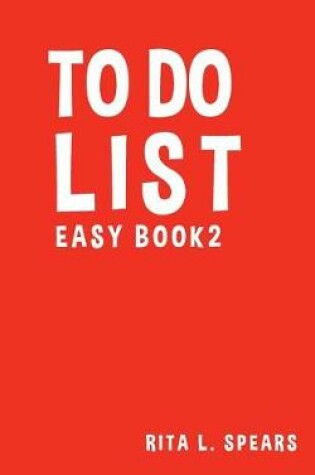 Cover of To Do List Easy Book2