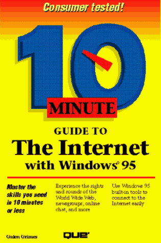 Cover of 10 Minute Guide to Internet for Windows 95