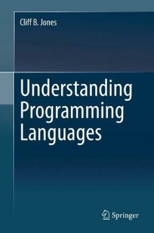 Cover of Understanding Programming Languages