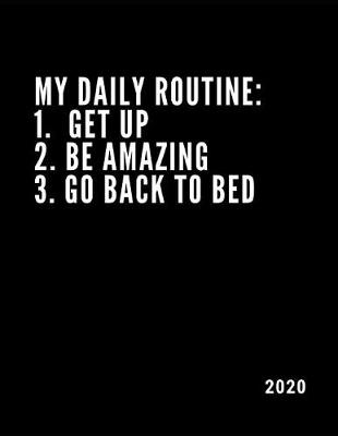 Book cover for My Daily Routine 2020