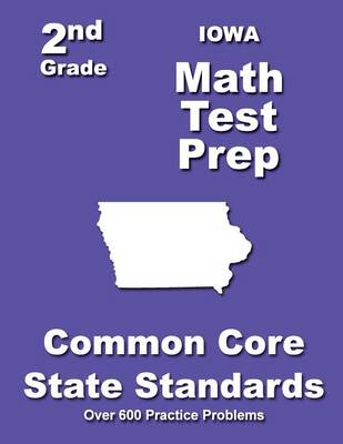 Book cover for Iowa 2nd Grade Math Test Prep