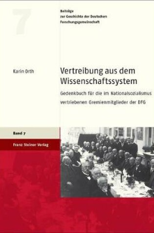 Cover of Vertreibung Aus Dem Wissenschaftssystem