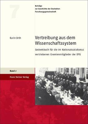 Cover of Vertreibung Aus Dem Wissenschaftssystem