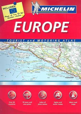 Book cover for Michelin Europe