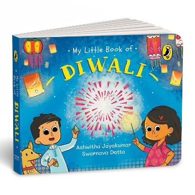 Book cover for My Little Book of Diwali