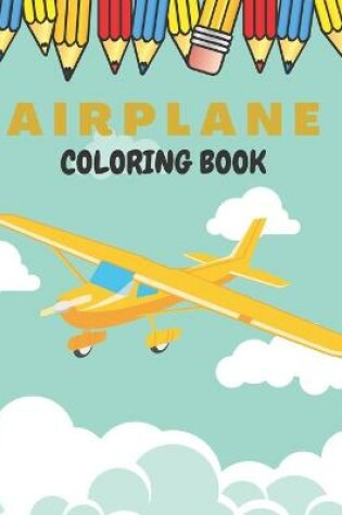 Cover of Airplane Coloring Book