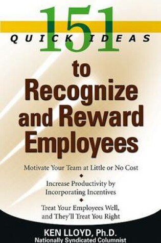 Cover of 15 Quick Ideas to Recognise and Reward Employees