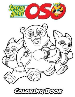 Book cover for Special Agent Oso Coloring Book