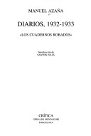 Book cover for Diarios, 1932-1933