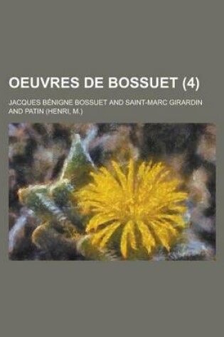 Cover of Oeuvres de Bossuet (4 )