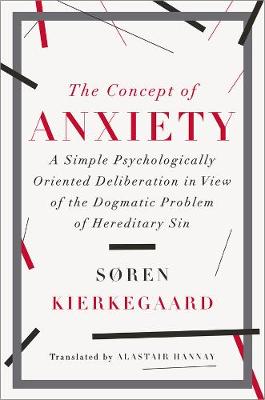 Book cover for The Concept of Anxiety