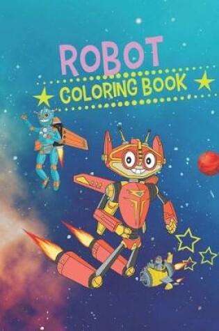 Cover of Robot Coloring Book