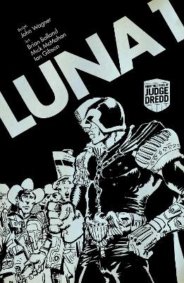 Book cover for Judge Dredd Luna 1