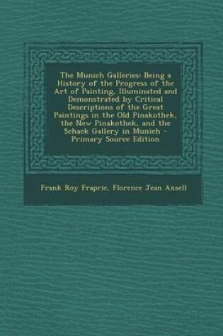 Cover of The Munich Galleries