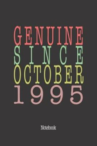 Cover of Genuine Since October 1995