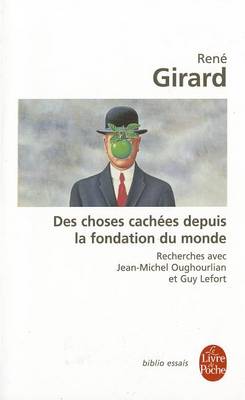 Book cover for Des choses cachees depuis la fondation du monde