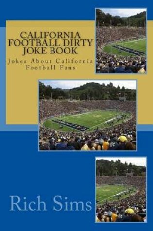 Cover of CALIFORNIA Football Dirty Joke Book