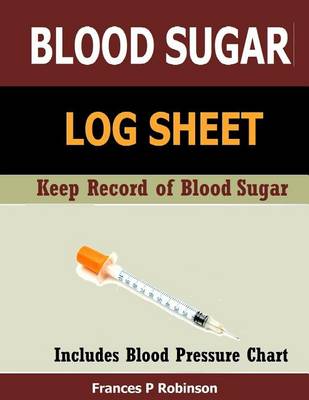 Book cover for Blood Sugar Log Sheet