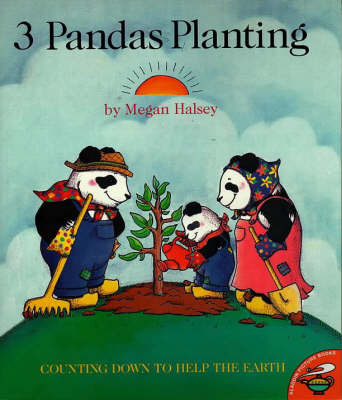 Book cover for Three Pandas Planting