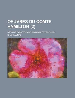 Book cover for Oeuvres Du Comte Hamilton (2)