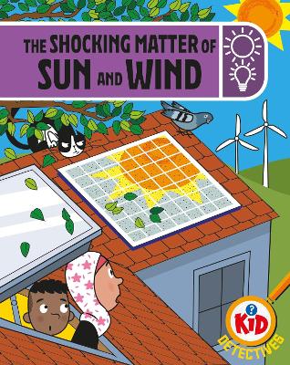 Book cover for The Shocking Matter of Sun and Wind