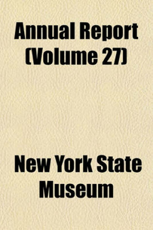 Cover of Annual Report (Volume 27)