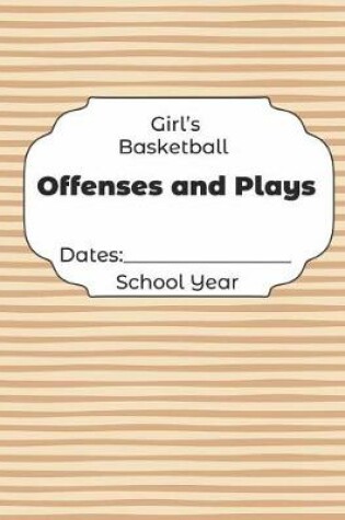 Cover of Girls Basketball Offenses and Plays Dates