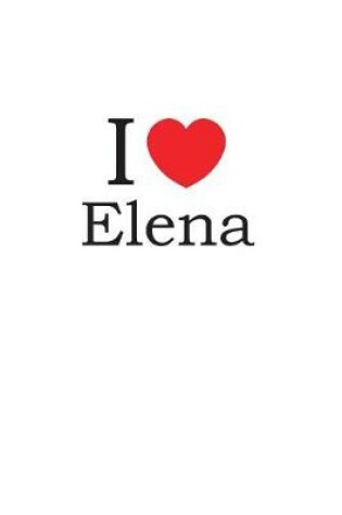 Cover of I Love Elena