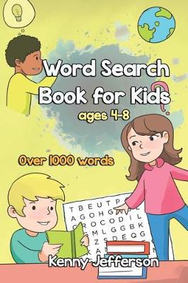 Book cover for Word Search Books for Kids Ages 4-8