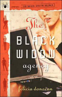 Book cover for The Black Widow Agency