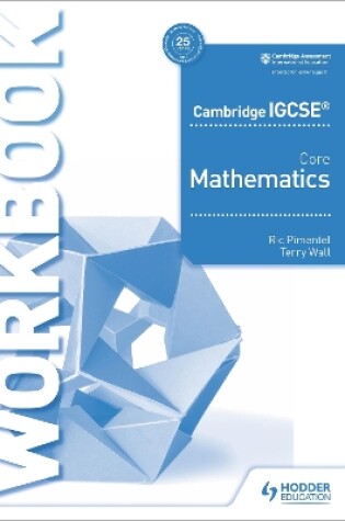 Cover of Cambridge IGCSE Core Mathematics Workbook