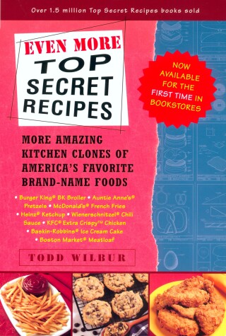 Book cover for Even More Top Secret Recipes