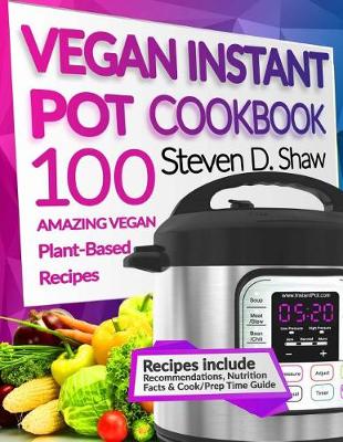 Book cover for Vegan Instant Pot Cookbook