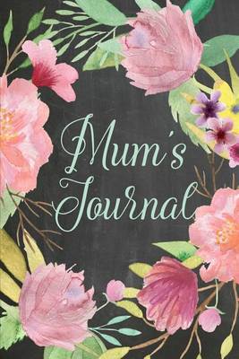 Cover of Chalkboard Journal - Mum's Journal (Mint)