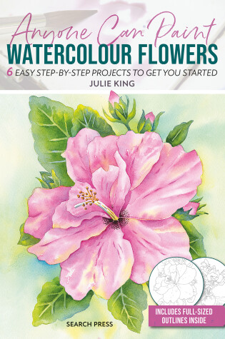 Cover of Anyone Can Paint Watercolour Flowers