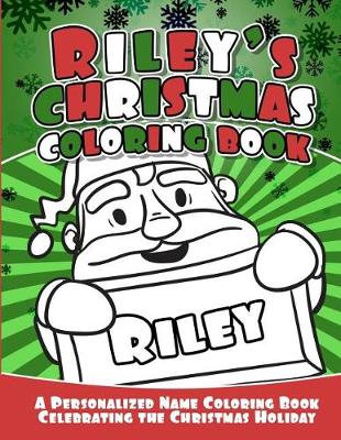 Book cover for Riley's Christmas Coloring Book