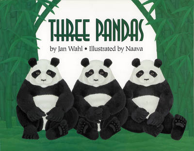 Book cover for Three Pandas