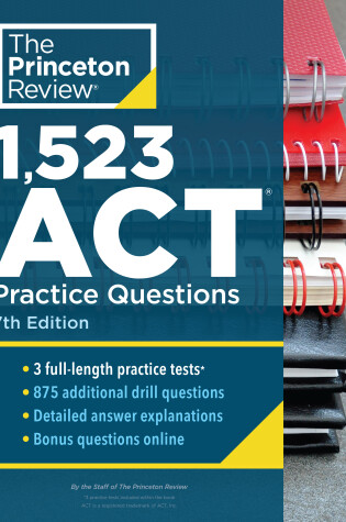 Cover of 1,523 ACT Practice Questions