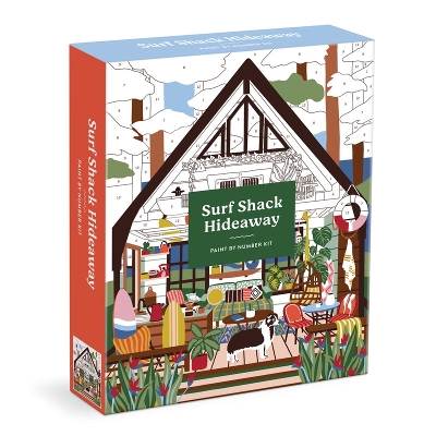 Book cover for Surf Shack Hideaway 11 x 14 Paint By Number Kit