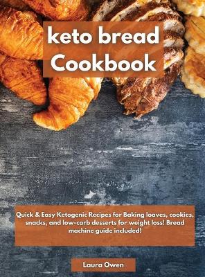 Book cover for Keto bread cookbook