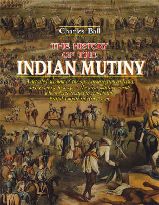 Book cover for The History of the Indian Mutiny