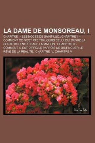 Cover of La Dame de Monsoreau, I