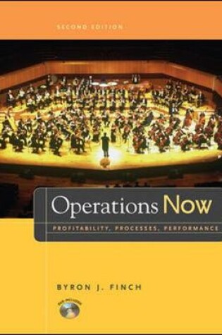 Cover of Operations Now: Profitability, Process, Performance with Student DVD