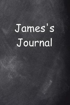 Cover of James Personalized Name Journal Custom Name Gift Idea James