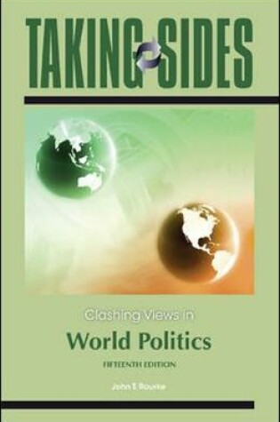 Cover of Taking Sides: Clashing Views in World Politics