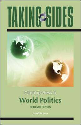 Book cover for Taking Sides: Clashing Views in World Politics